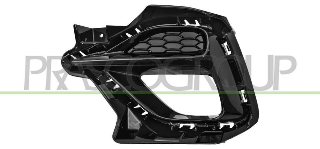 PRASCO Lüftungsgitter Grill Stoßfänger für MG ZS SUV Schwarz