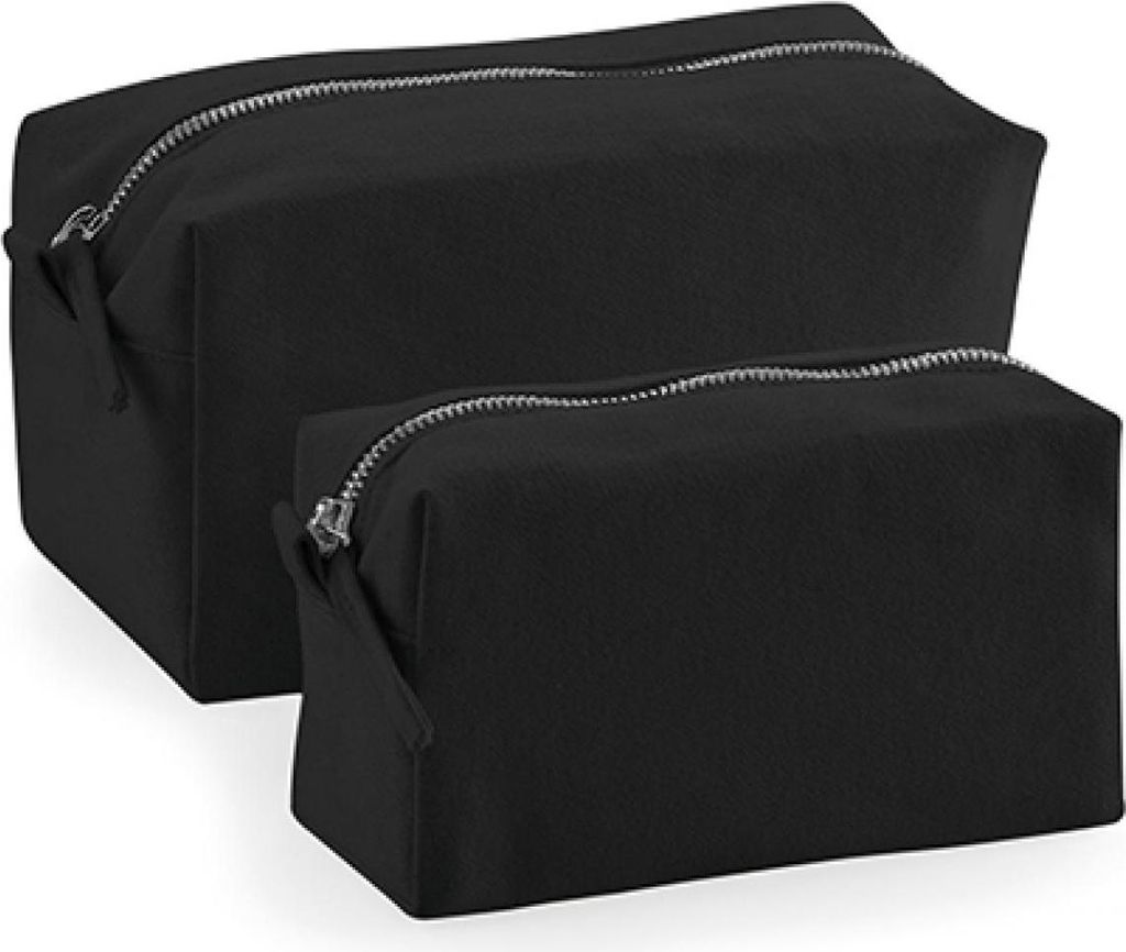 Westford Mill W552 | Canvas Accessory Case / Erhältlich in zwei Größen: S und L - Farbe: Black - Größe: L (21 x 11 x 11 cm