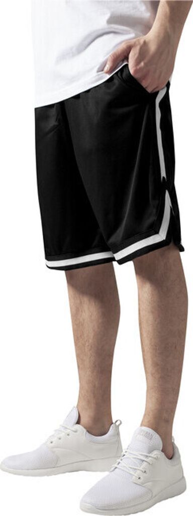 Urban Classics TB243 | Stripes Mesh Shorts S bis 3XL - Produktbild 