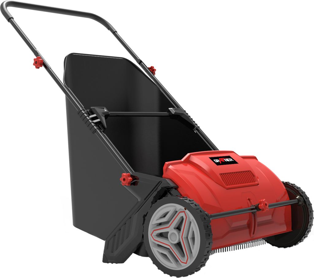 Trendline Laub- Und Rasensammler TLS35 – Arbeitsbreite 53 Cm, Fangsack 100 L, 25 Cm Räder – Manuell, Umweltfreundlich, Ohne Motor Laubsammler Manuell