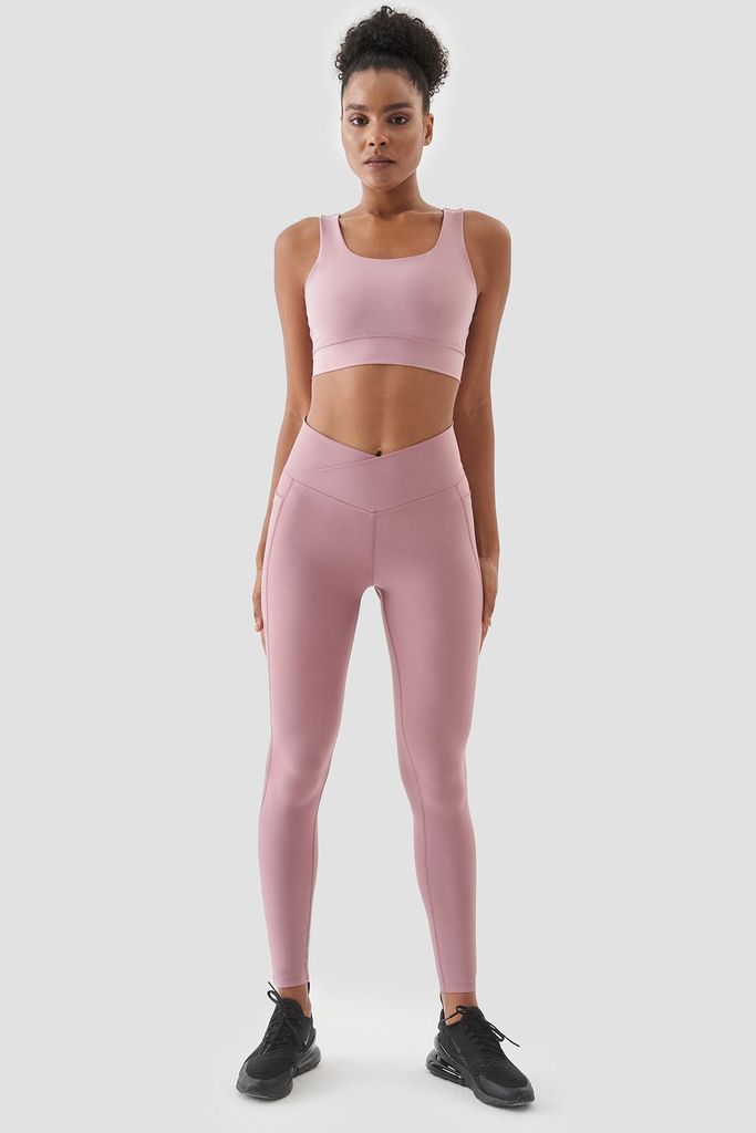 Adele Sport-Leggings mit V-Gürtel