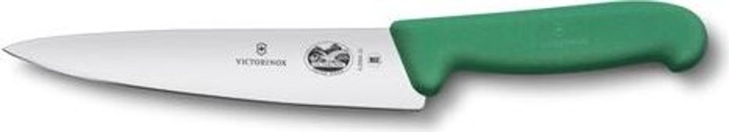 Fibrox, Kochmesser, 25cm, gerade, grün