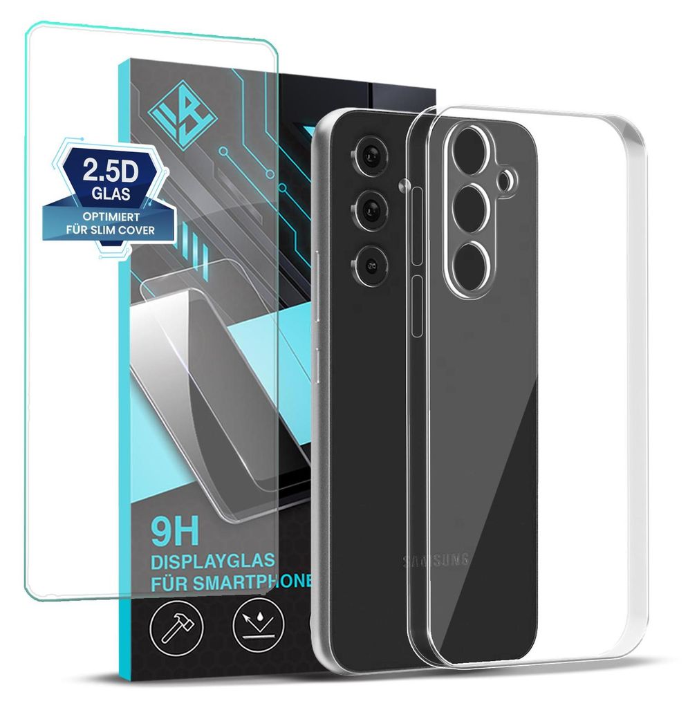 Handyhülle für Samsung Galaxy A54 5G mit 9H Displayglas Produktbild 