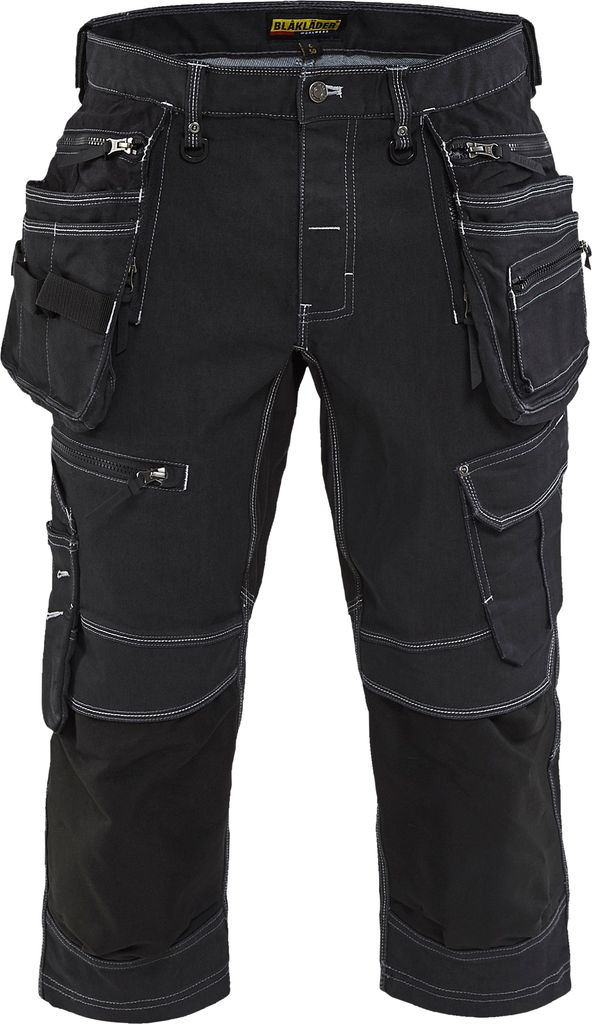 Blakläder Piratenhose 1991 1141 mit Stretch in zwei Farben, Farbe:schwarz, Größe:48