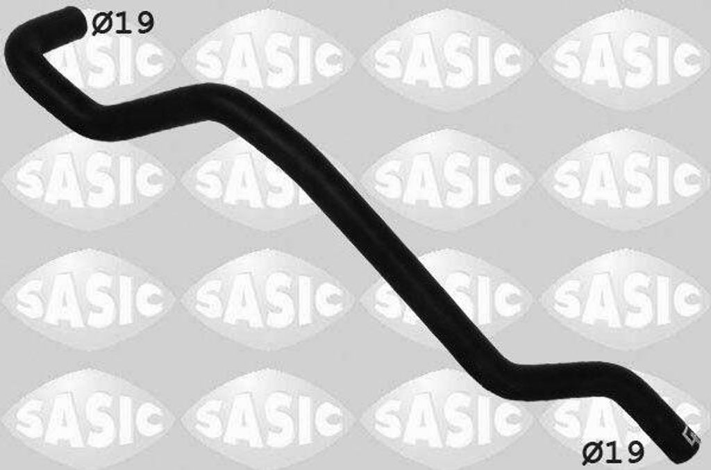 SASIC Kühlerschlauch Wasserschlauch für RENAULT Sandero / Stepway I (BS) 3404069