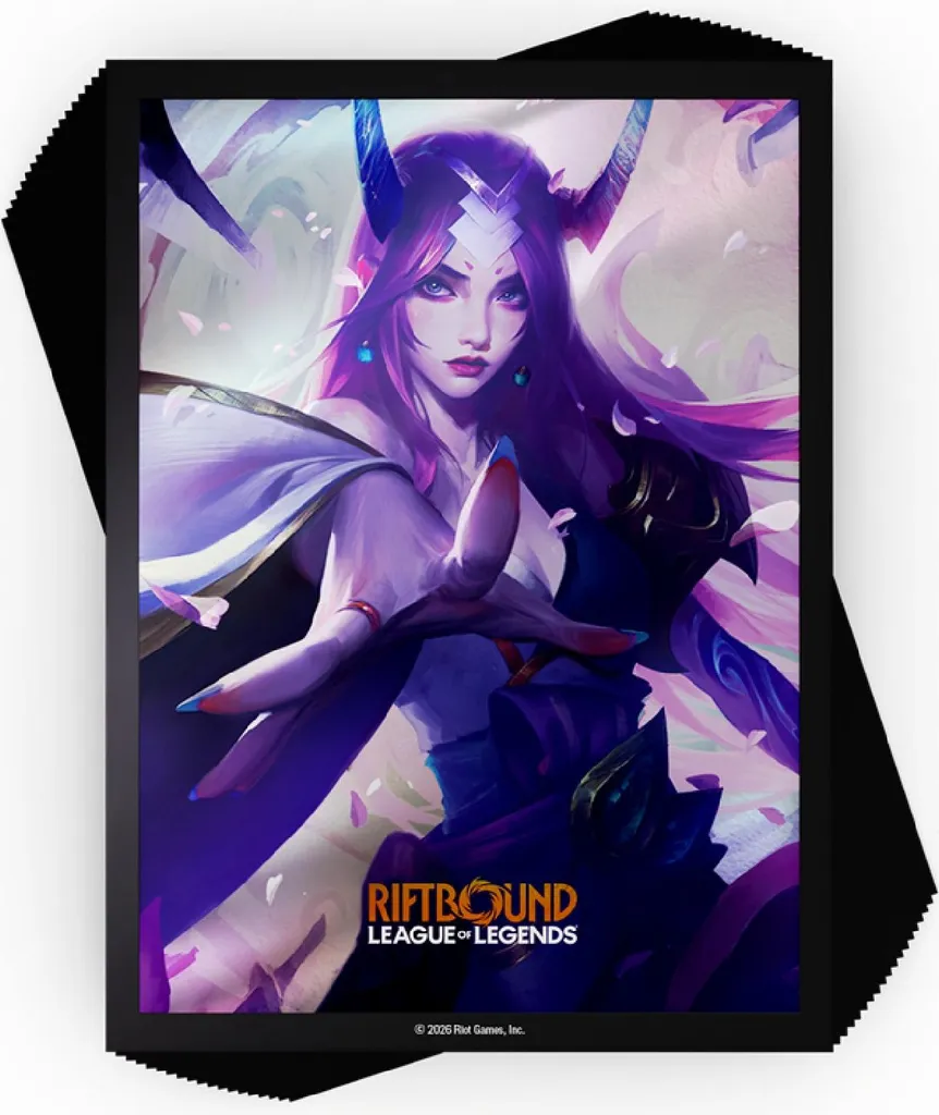 Sleeves Irelia Spirit Blossom Riftbound : 100 Protège-Cartes Durables