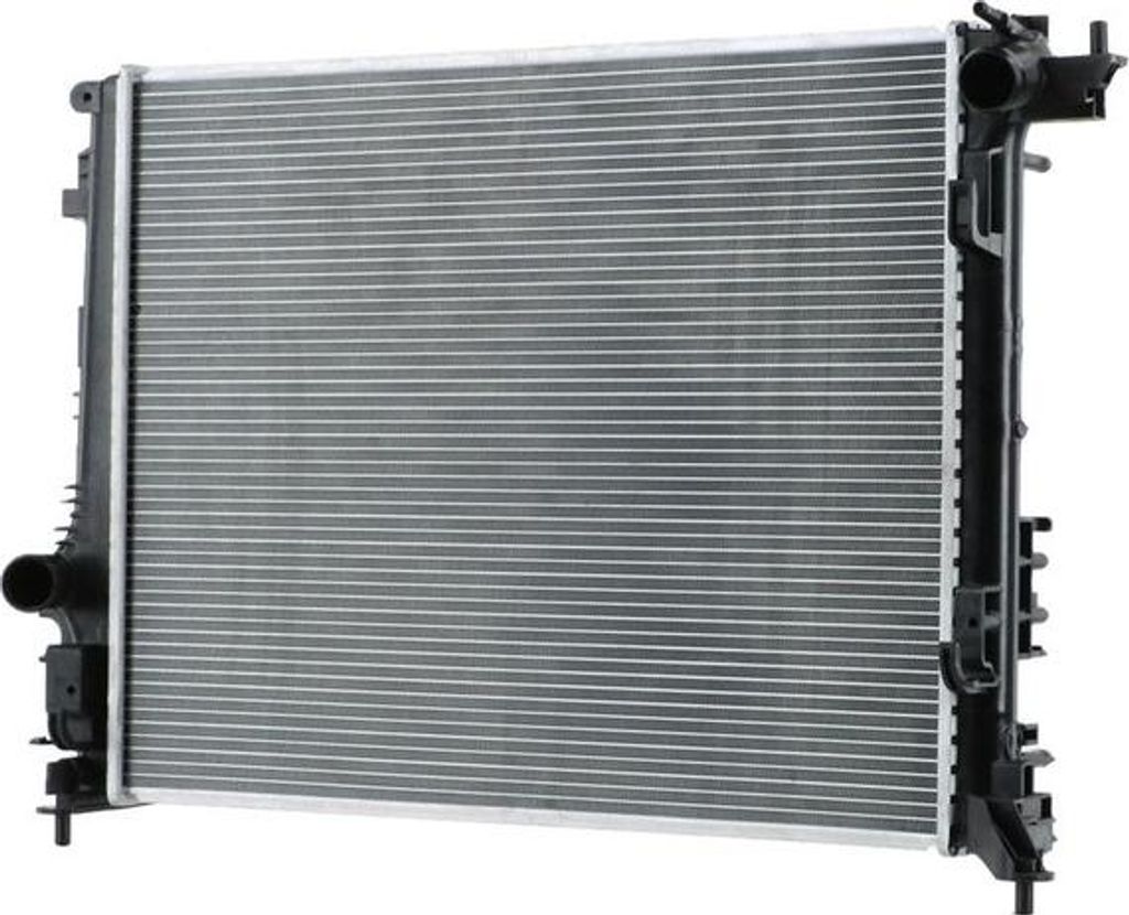 Kühler Motorkühlung Kühlrippen gelötet 540 x 430 mm HELLA für u.a. RENAULT GRAND