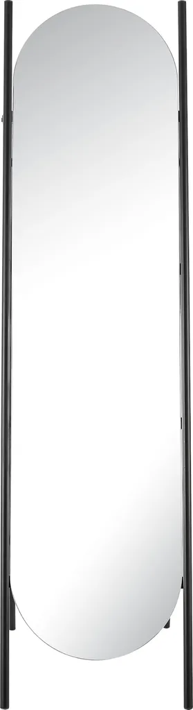 Miroir Fardella 140 x 36 cm avec pied stable et design minimaliste