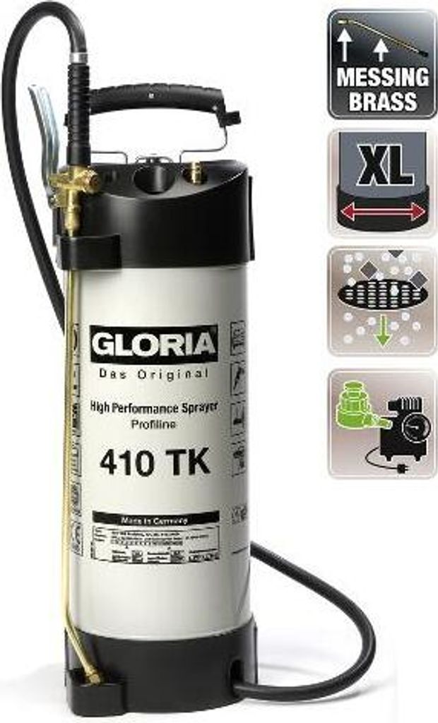 Gloria Haus und Garten 000416.2400 410 TK Profiline Pump pressure sprayer 10 l