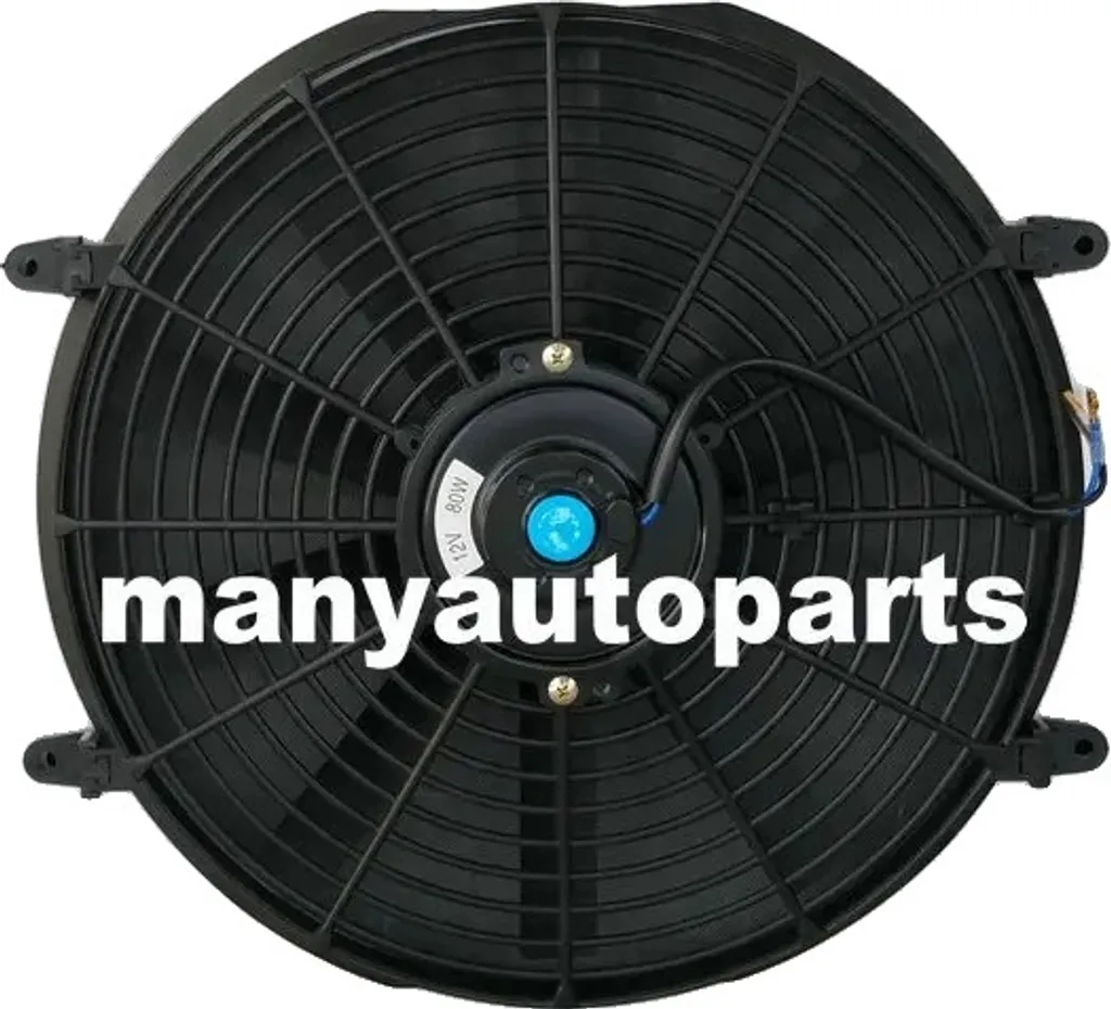 Kit carénage radiateur alu et ventilateur 16 pouces haute performance