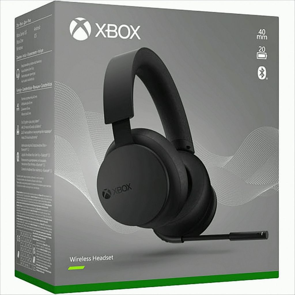 Microsoft Xbox Wireless Kopfhörer Kabellos Kopfband Gaming Produktbild 