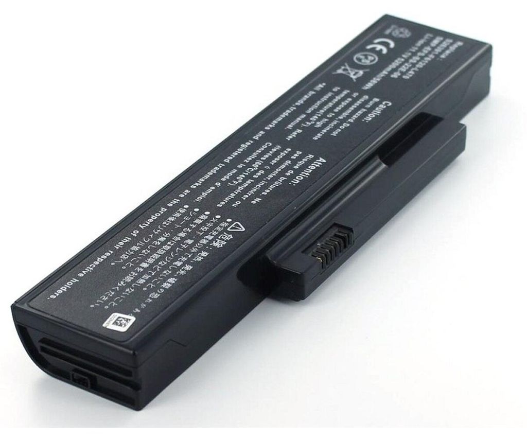 Akku für Fujitsu-Siemens FOX-EFS-SA-XXF-06 Li-Ion 11,1 Volt 4400 mAh schwarz.