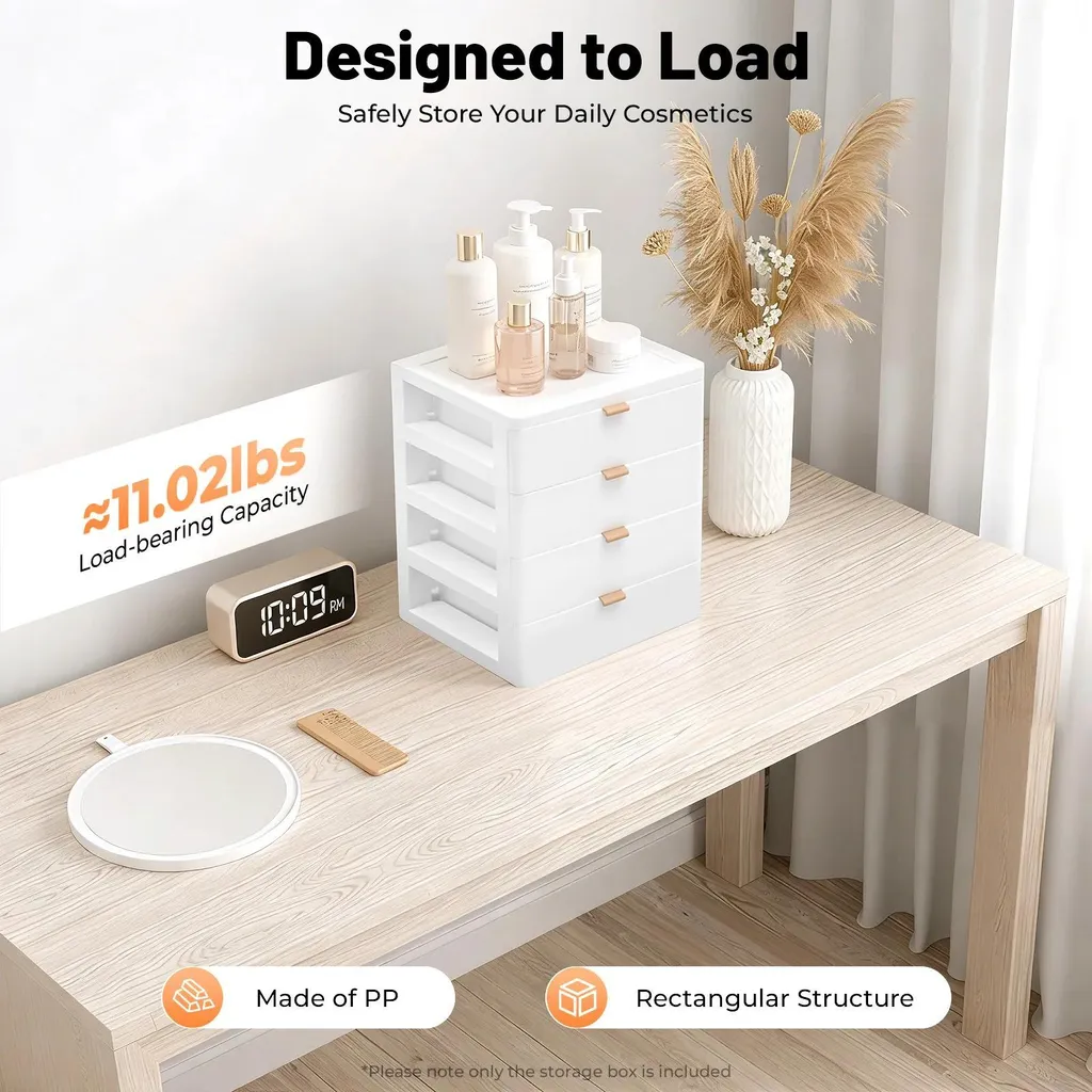 Organiseur de bureau compact pour trier fournitures et accessoires - 4