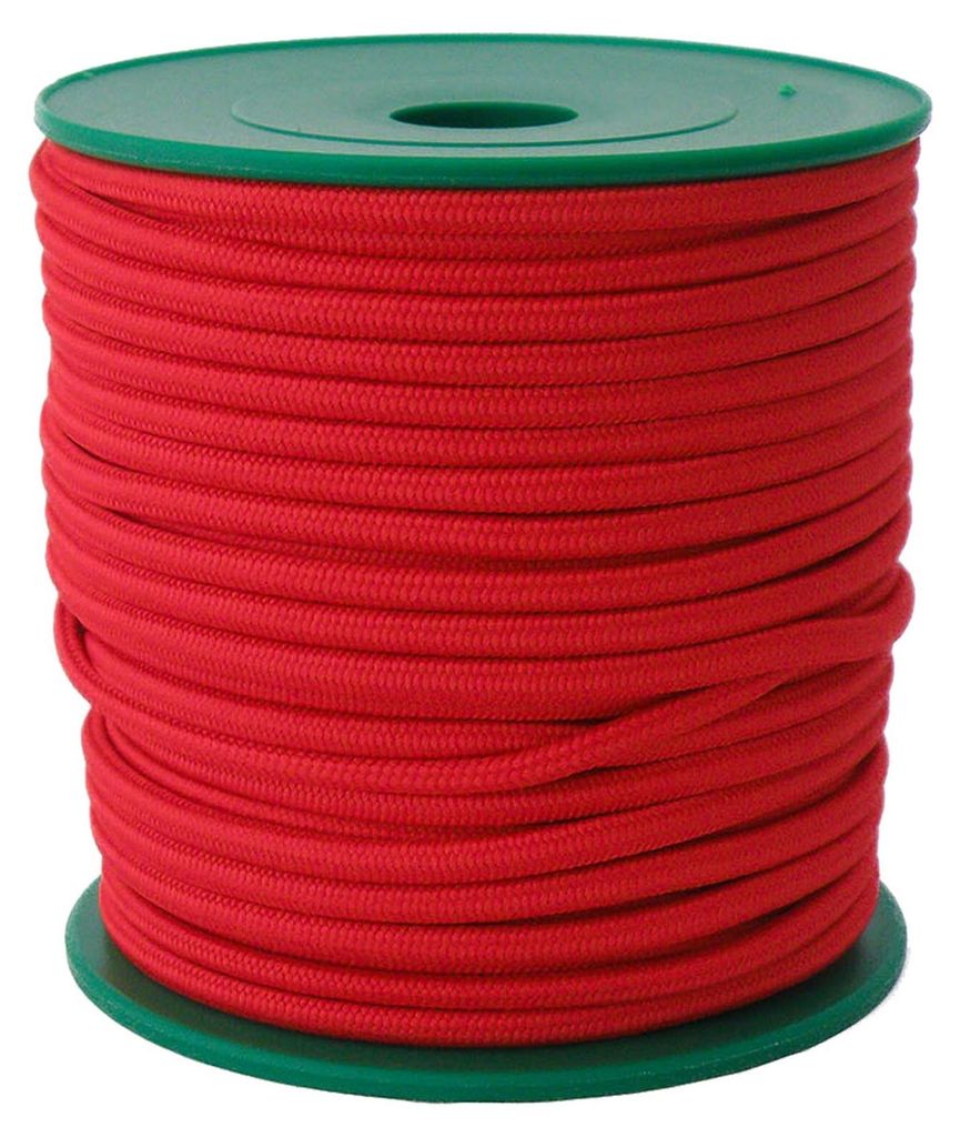 25m Gummikordel 3mm, Gummischnur Gummiband Bekleidungsgummi, Farbwahl