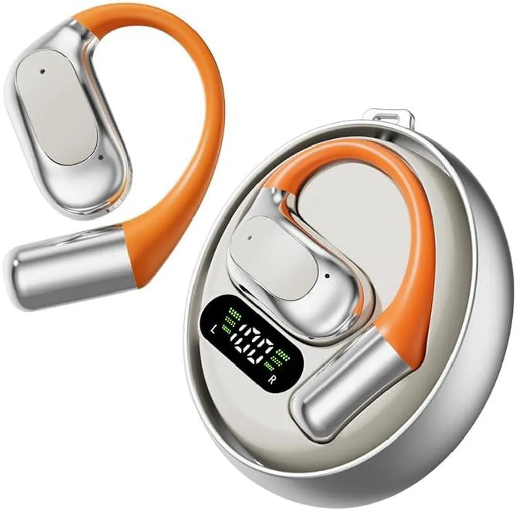 Cuffie Sportive Traduttore Vocale Orecchio Aperto IPX5 Bluetooth 5.4
