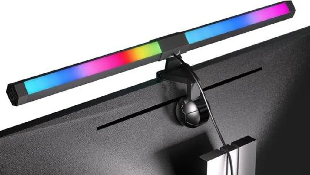 Lampe LED anti-rayonnement RVB à intensité variable pour poste de travail
