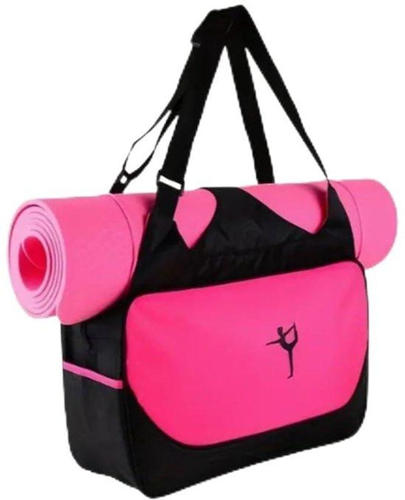 Unyqoos Stylische und vielseitige Sporttasche mit Yogamattenhalter für Fitnessbegeisterte