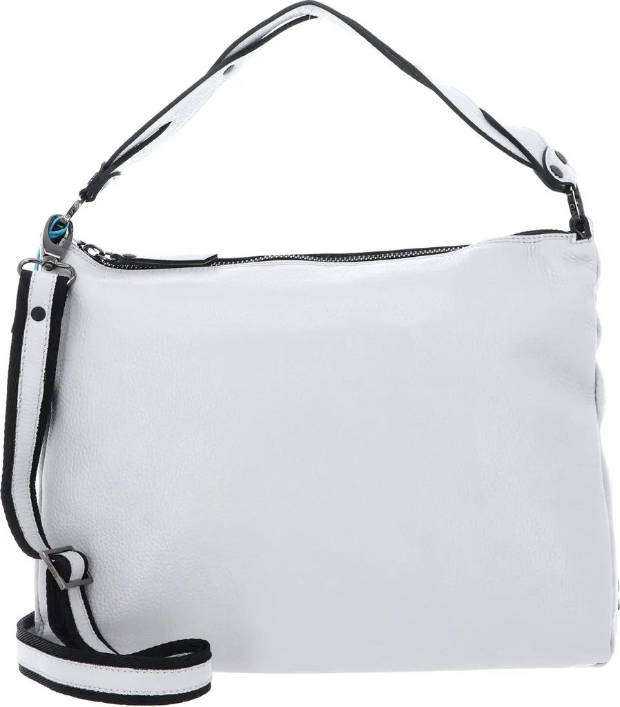 Gabs Calliope Shoulder Bag Gravel Sac à Épaule en Cuir Gris Clair Chic