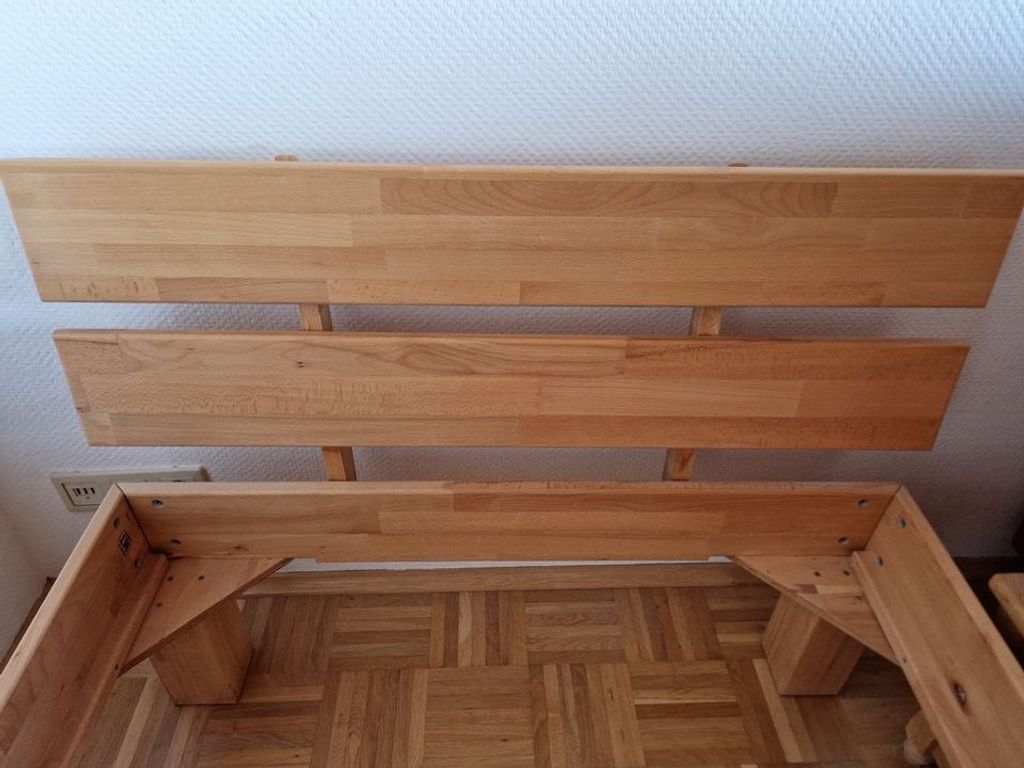 Futonbett Judith Bett Futonliege Kernbuche Massiv geölt Produktbild 3