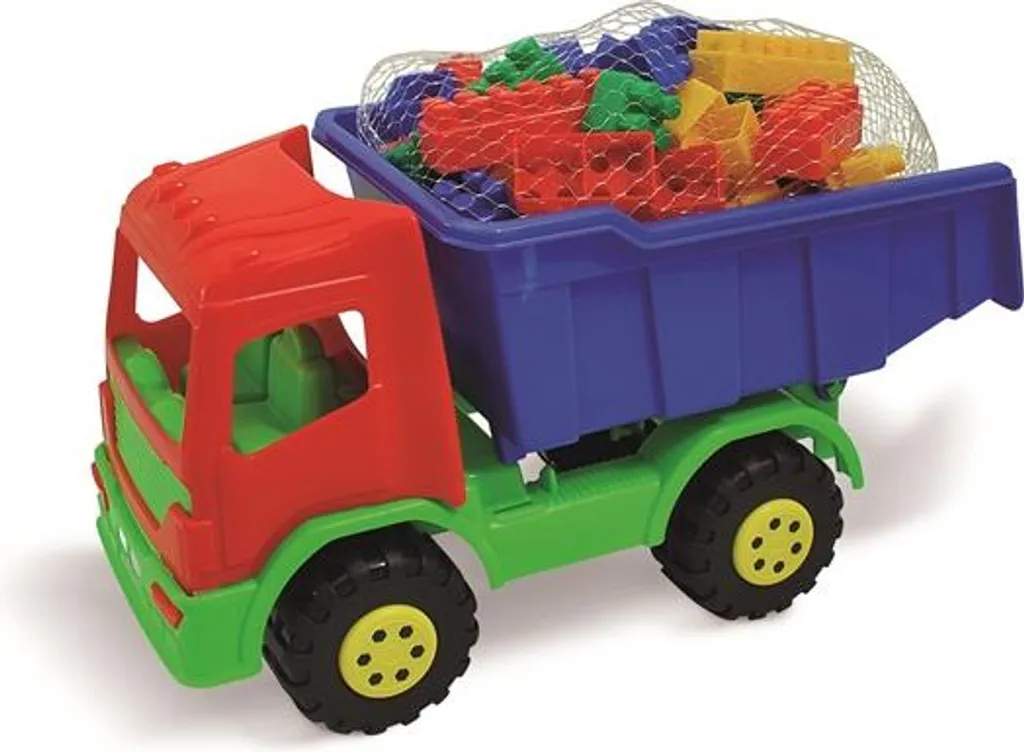 Camion Benne Adriatic Senjor avec Jeu de Briques de Construction 18m+