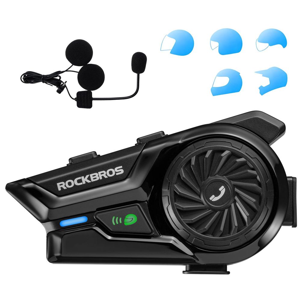 Auricolare Bluetooth ROCKBROS per moto con interfono e Immagine del prodotto 