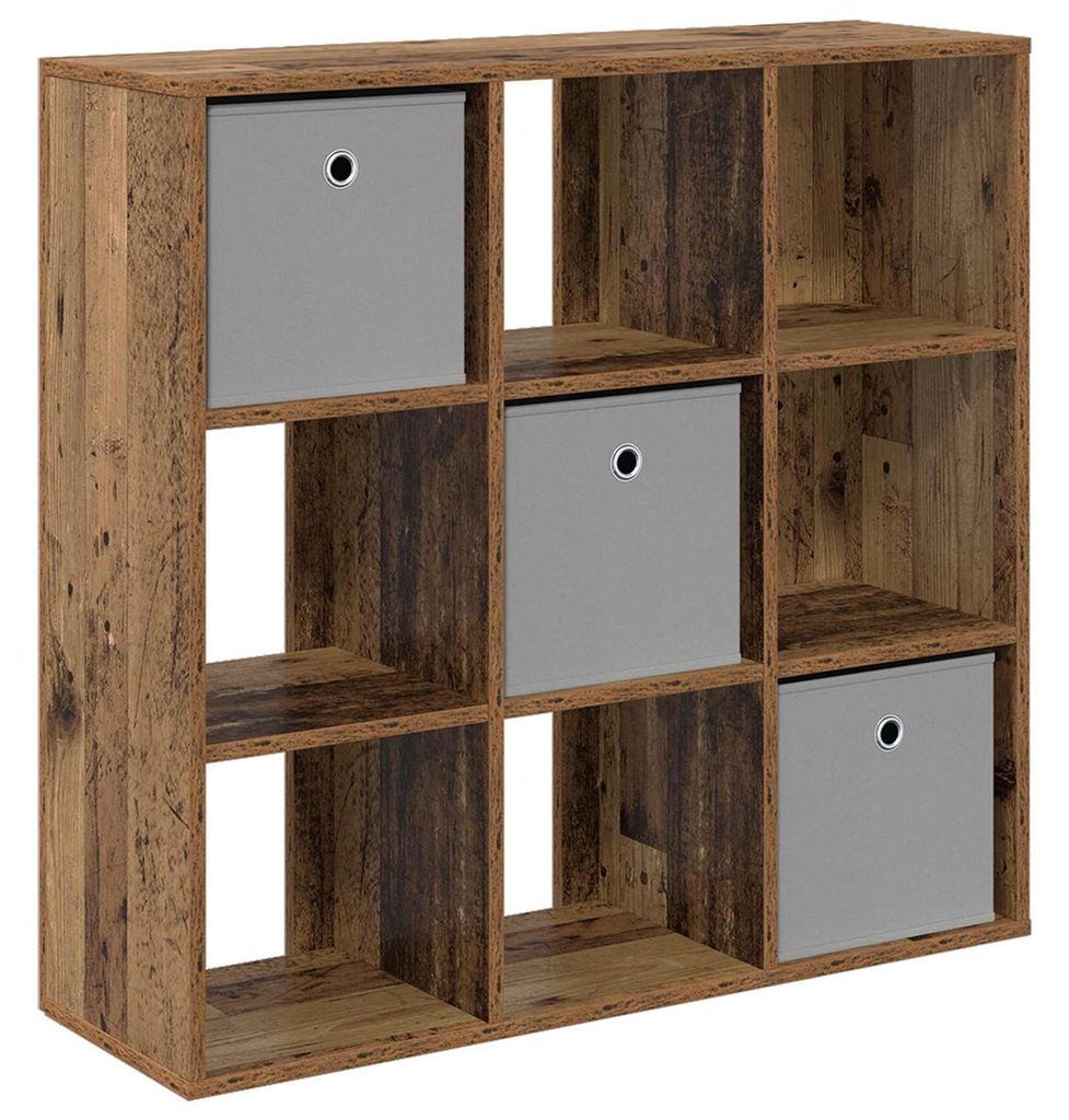 Sideboard mit Schubladen Altholz 88,5 x 29 x 84,5 cm