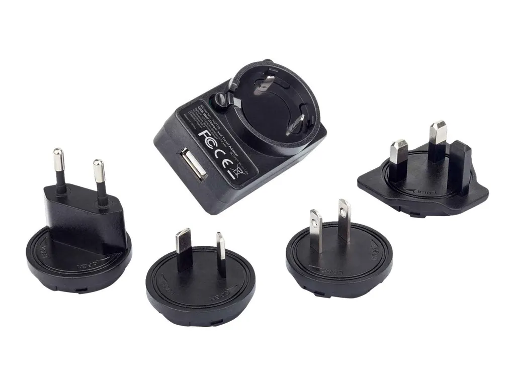 Adattatore Viaggio Manhattan 102155 USB - Spina Europa USA UK AU