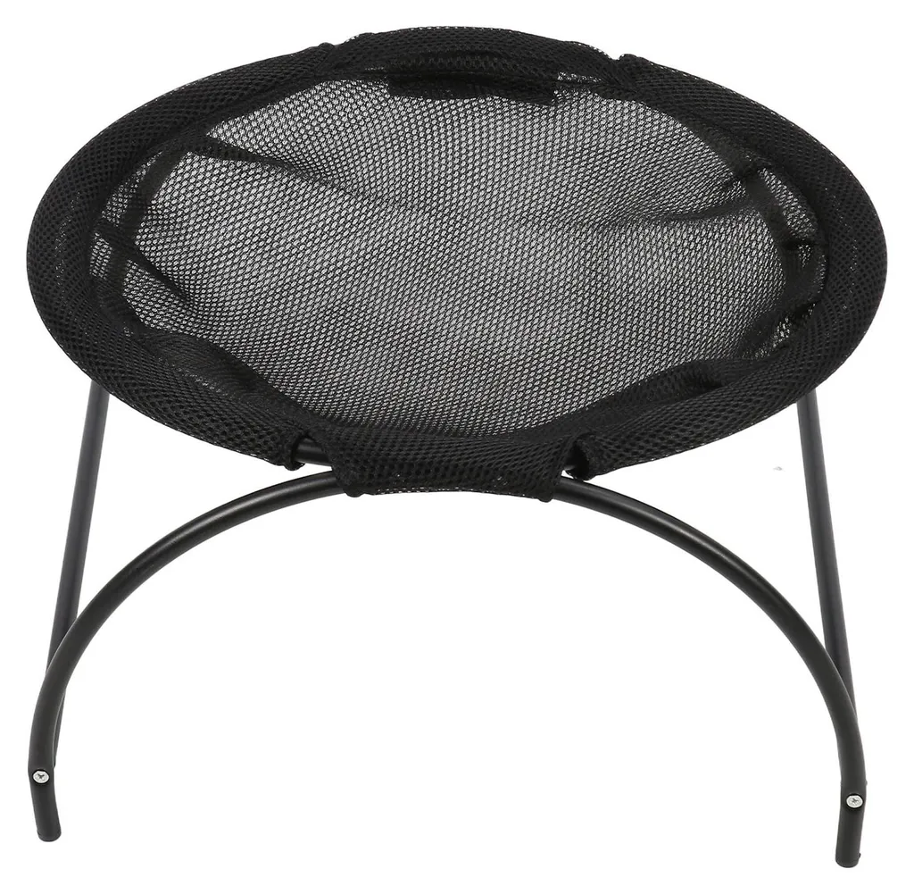Lit chat surélevé anti-humidité et poils - Hamac inox facile à nettoyer