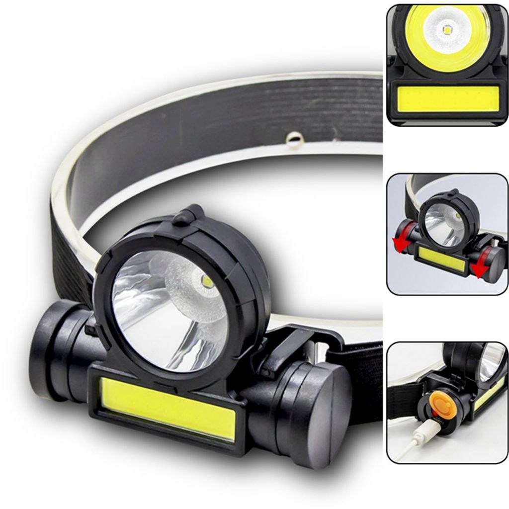 Brüder Mannesmann COB Arbeitsleuchte, 4 Watt – Mit Magneten & 2 Helligkeitsstufen