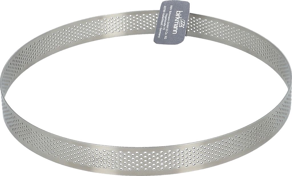 BIRKMANN Back- und Tortenring, Ø 20 x H 2 cm, perforiert, Produktbild 