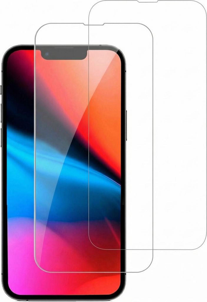 Accezz Displayschutz 2er-pack aus gehärtetem Glas iPhone 13 Pro Max / 14 Plus