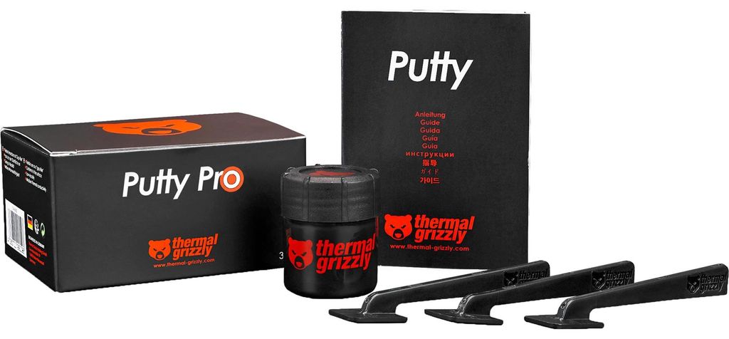 Thermal Grizzly TG Putty, Wärmeleitpaste, 30 g, 1 Stück(e), Produktbild 