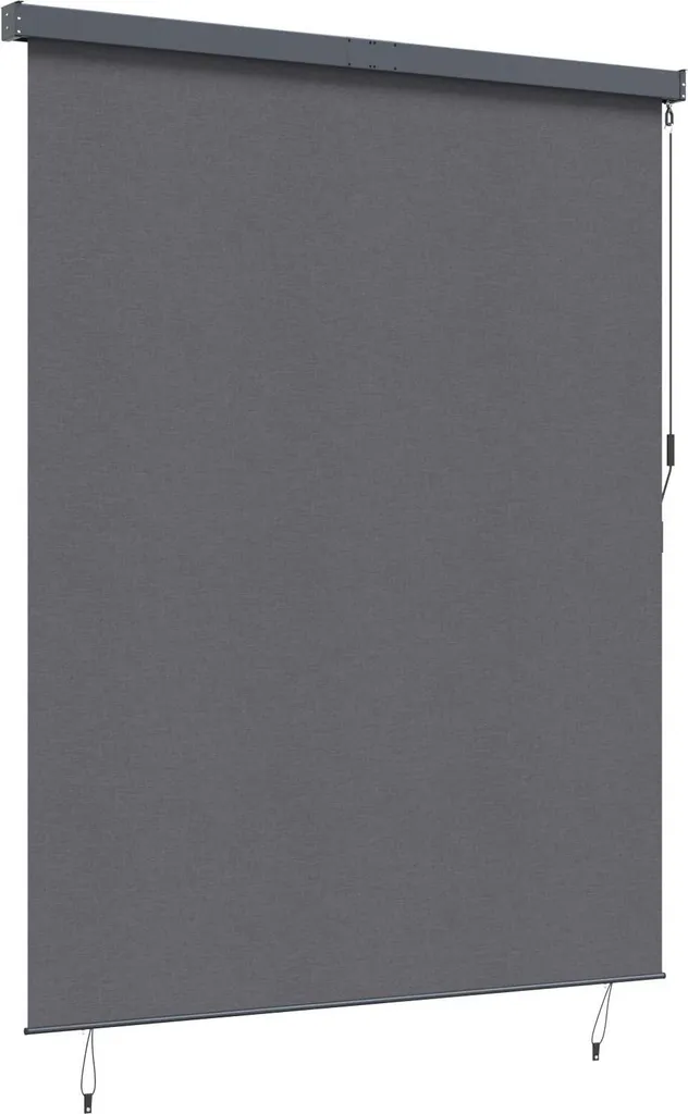 Store occultant de terrasse 200x250cm, protection solaire anthracite pro