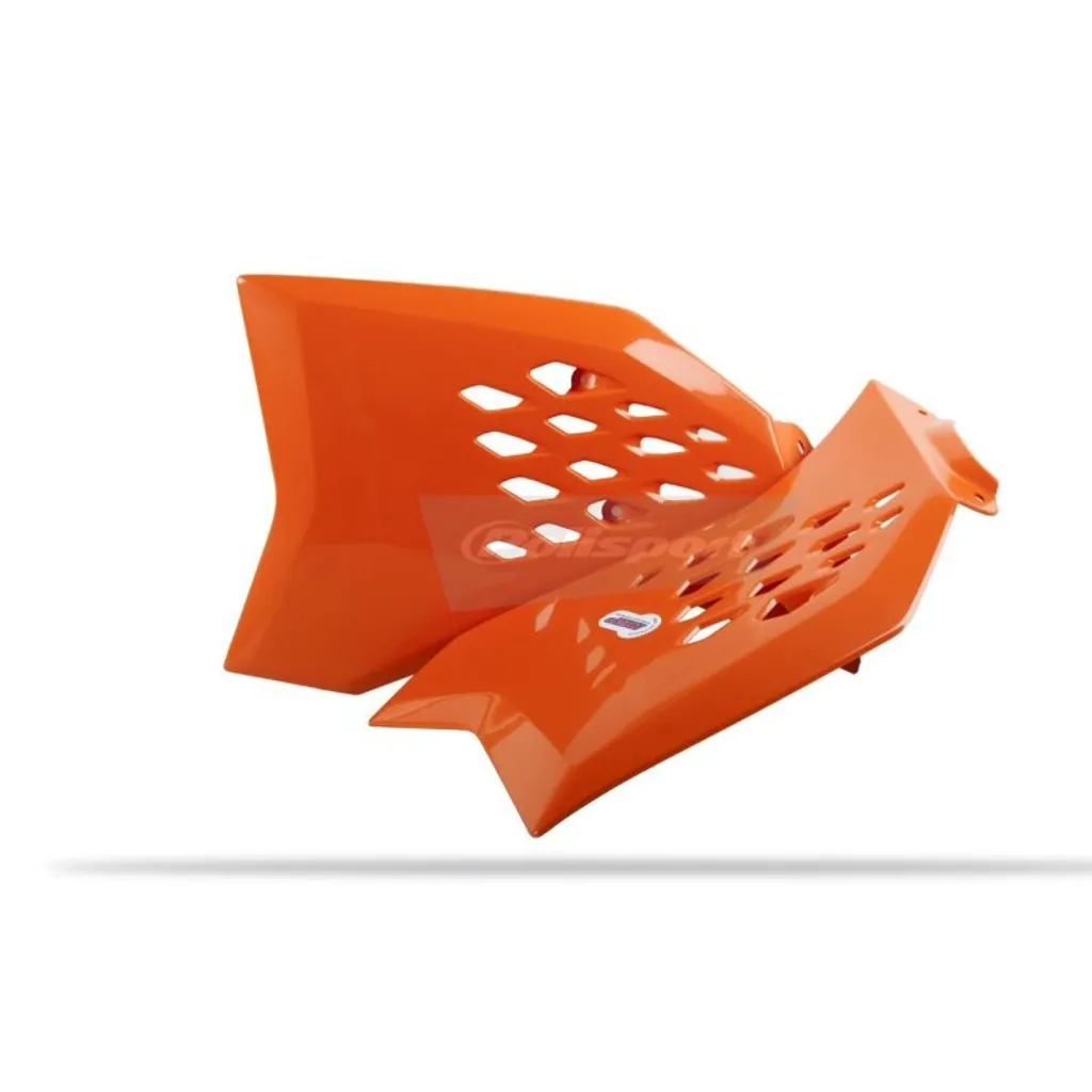 Spoiler de radiateur Polisport Orange pour KTM SX 65 modèles 2011-2015
