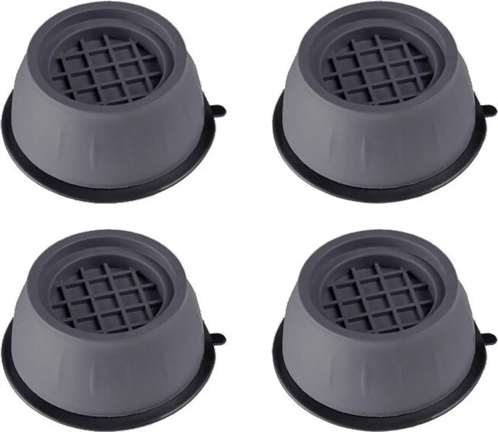 Support de surélévation pour machine à laver - Pack de 4 pieds stables