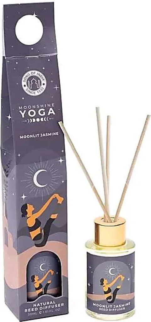 Diffuseur Capillarité Moonlit Jasmine Moonshine Yoga Format Voyage 4x