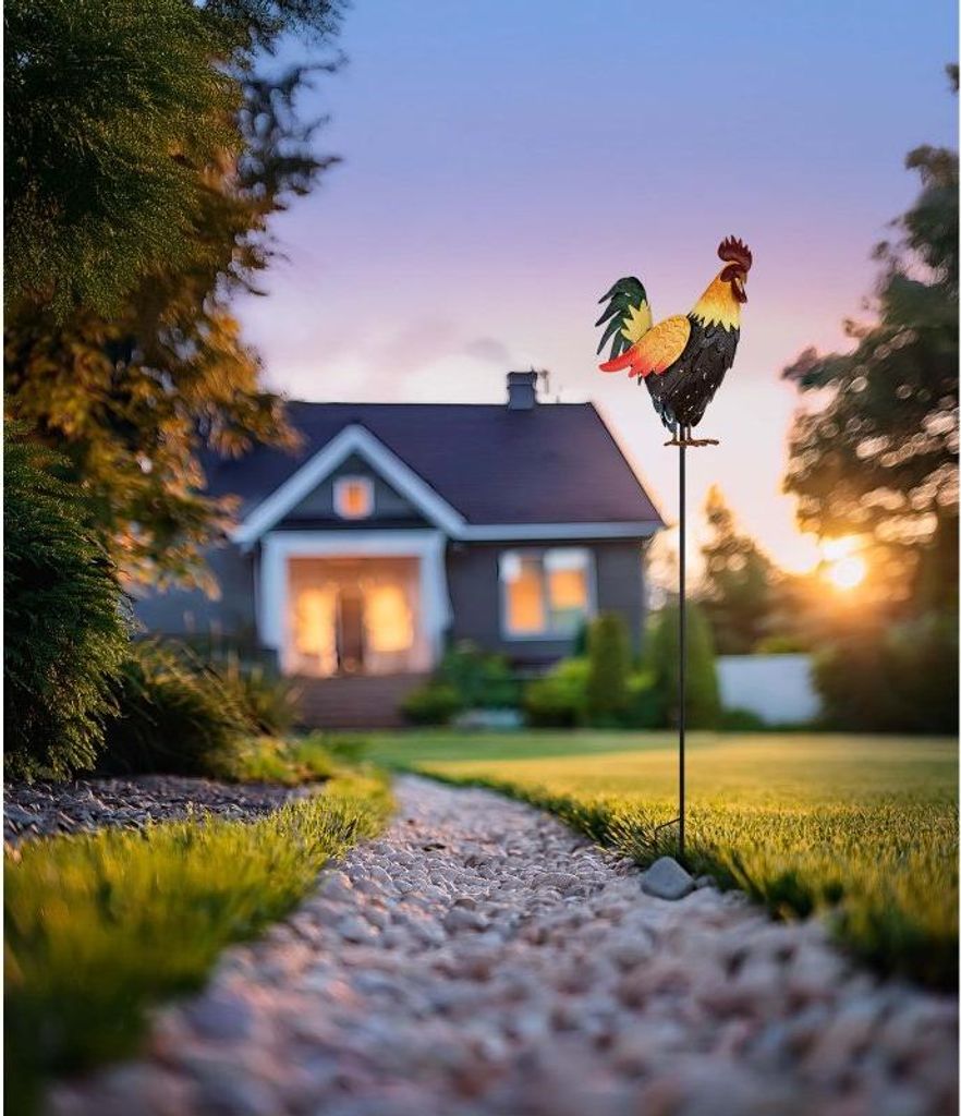 Lampa solarna dogruntowa LED 0,024W Kogut SOLAR 36018 Globo Zdjęcie produktu 