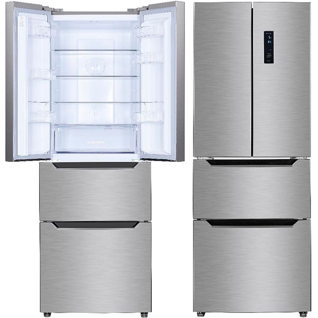 WOLKENSTEIN FD351.4NF IX French Door Kühl-Gefrierkombinatio Produktbild 