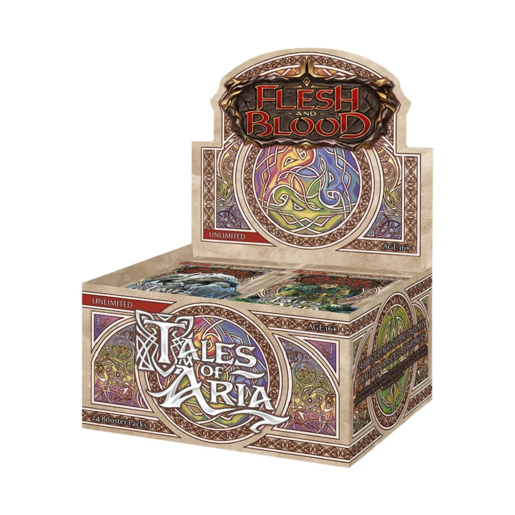 Paquet de Cartes Flesh & Blood TCG Contes d'Aria Booster pour Collection