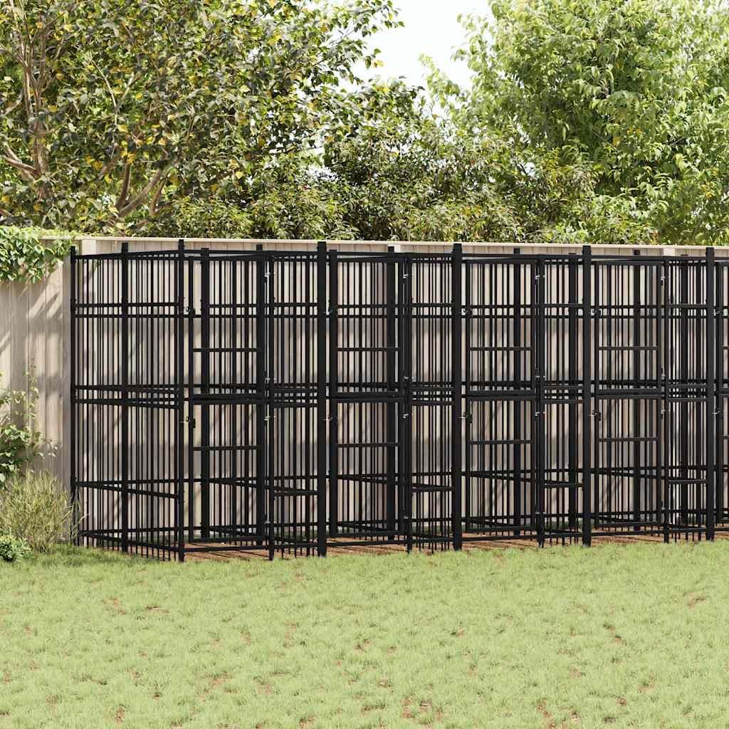"im Angebot" Outdoor-Hundezwinger Stahl 14,75 m² - Sonstiges Hundezubehör CC3506