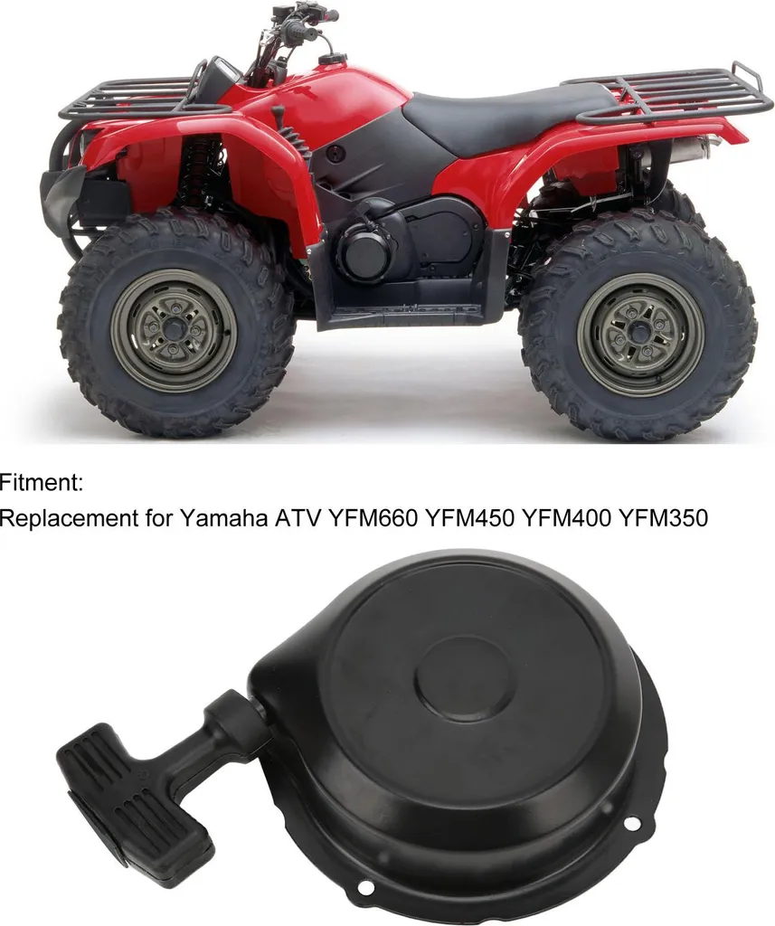 Démarreur manuel renforcé pour Yamaha YFM 660 450 400 350 à câble