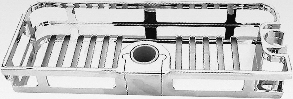 Duschablage Höhenverstellbar aus Robustem Abs mit Selbstentleerender Ablage für Shampoo Seife Duschstangen Organizer für Badezimmer Dusche