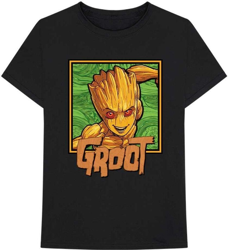 I Am Groot - T-Shirt für Herren/Damen Uni RO3859 (L) (Schwarz)