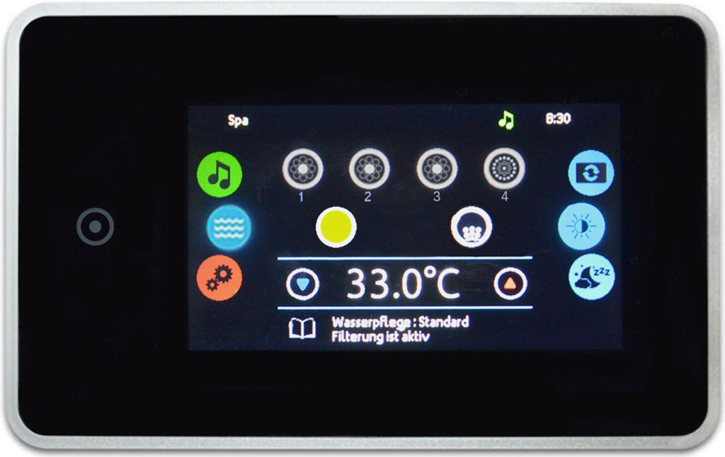 Gecko Whirlpool Bedienfeld in.k1001 mit Farb-Touchscreen Produktbild 