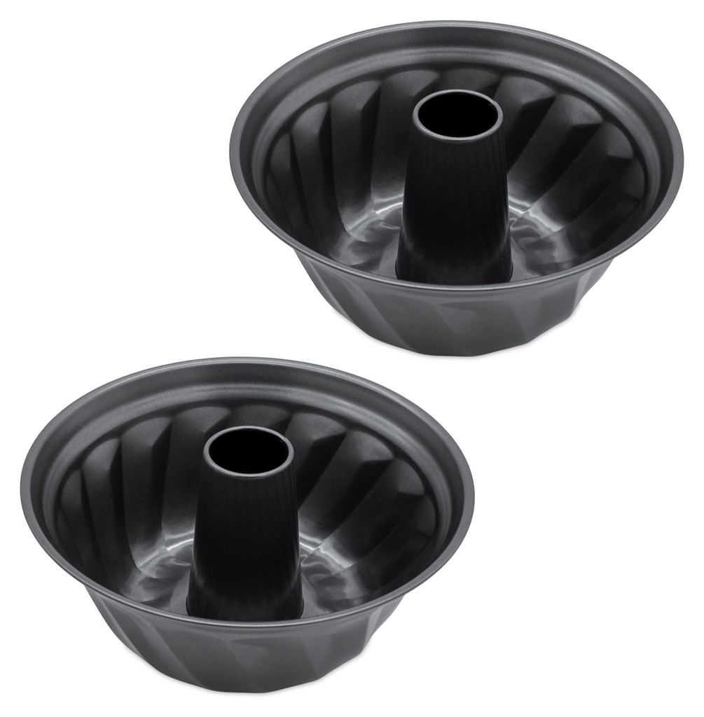 1.07 Gugelhupfform im 2er Set - ca. Ø 26 cm x 10 cm  - Produktbild 