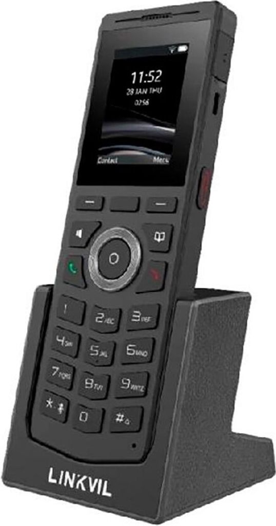 Fanvil W610W, telefono cellulare IP, nero, cordless, IP67, Immagine del prodotto 