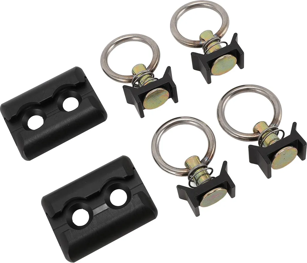 Rail d'arrimage aéro kit ancrage aluminium pour remorque et plateau VTT