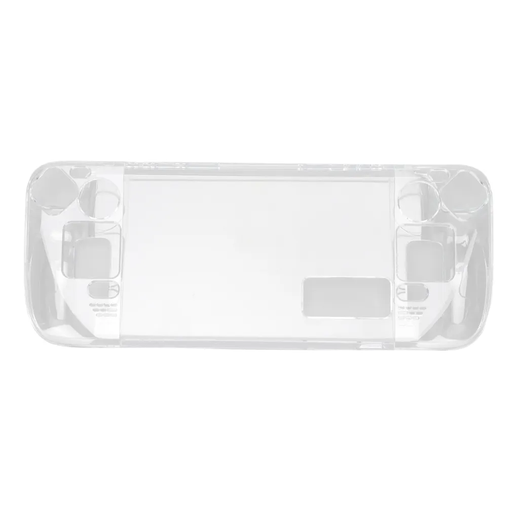 Coque Steam Deck Transparente en PC Rigide - Protection Anti-Rayures