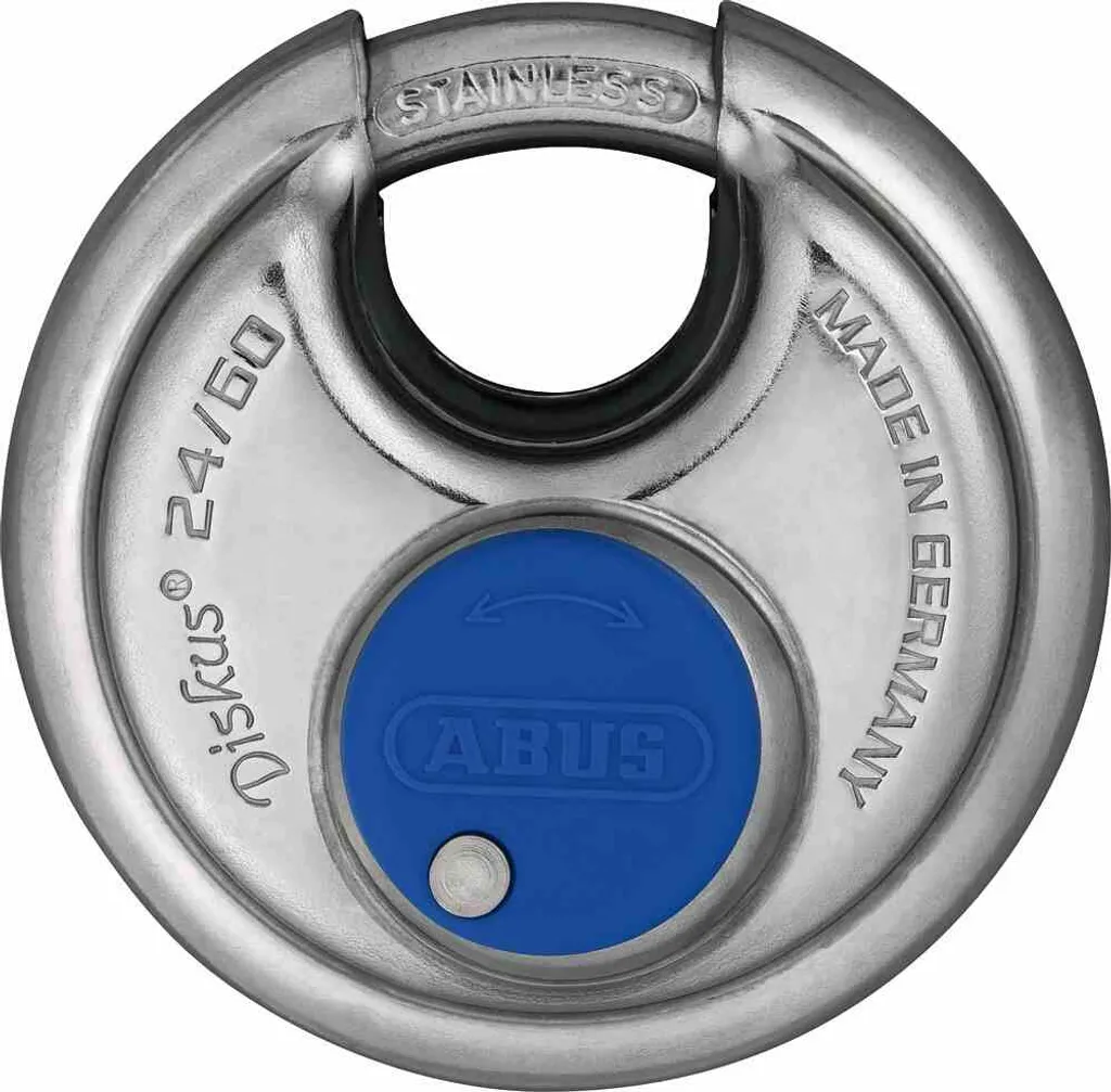 Cadenas de Haute Sécurité Inox ABUS 24IB/60 pour Milieu Marin et Extérieur