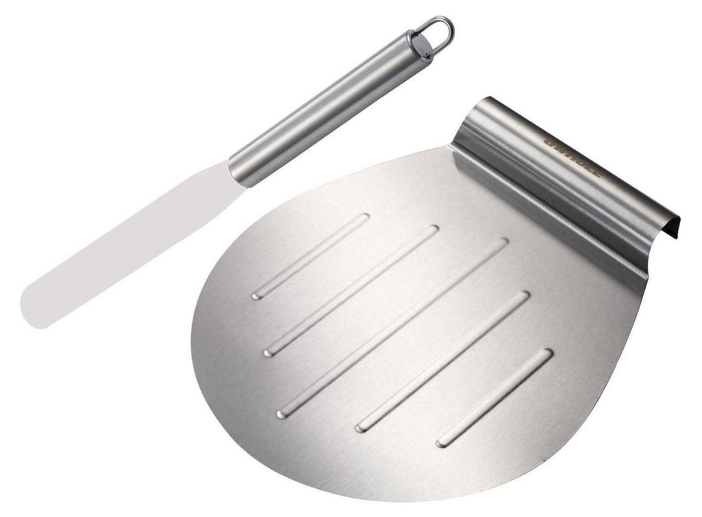 Edelstahl Kuchenheber Set groß 31,5 x 26 cm Produktbild 